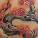 tattoo galleries/ - bonsai tree with flowers - 45545